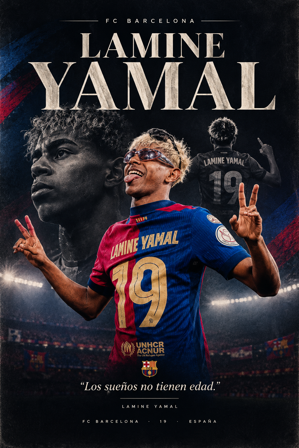 Póster Lamine Yamal – diseño GOALY
